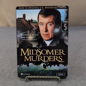 Midsomer Murders Series 5 DVD Set 3 Discs Original UK Broadcast Order Acorn VG